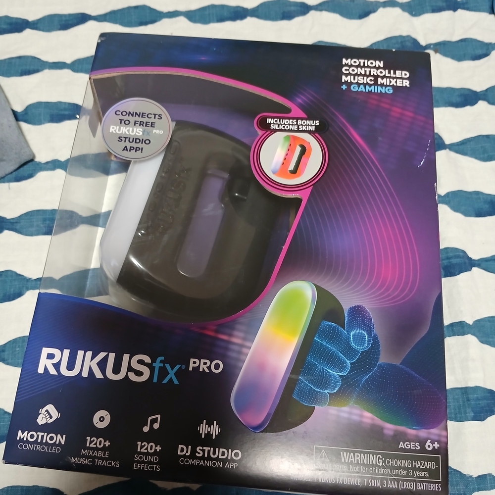RUKUSfx Pro Motion Controlled Music Mixer